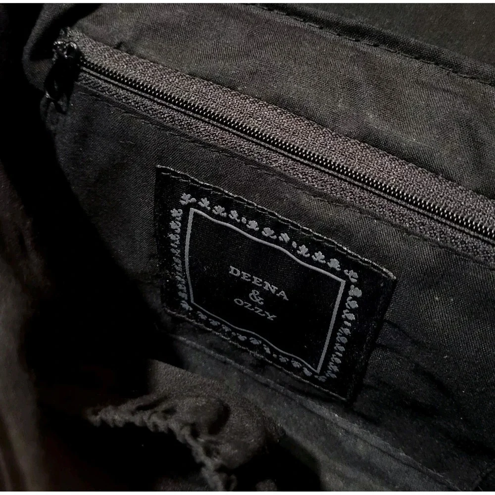 Deena &‎ Ozzy Wheat Straw Paille De Ble Shoulder Bag Golden Chain Woven - Picture 13 of 16